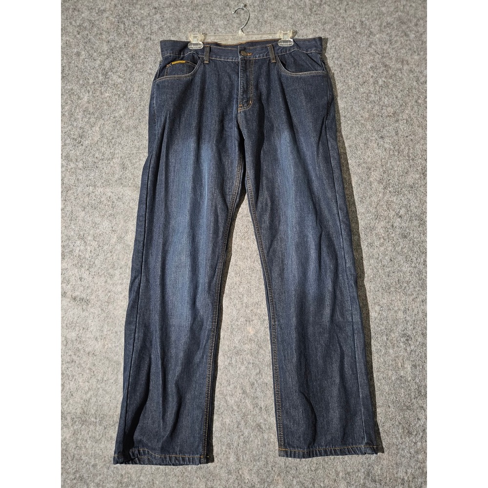 Scorpion Covert Pro Jeans Men Blue Denim Reinforced Cordura Motorcycle Pants 36